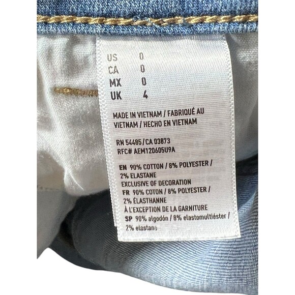 American Eagle Hi-Rise Midi Next Level Stretch Women’s Size 0 (Lot of 2)‎ - Picture 6 of 9